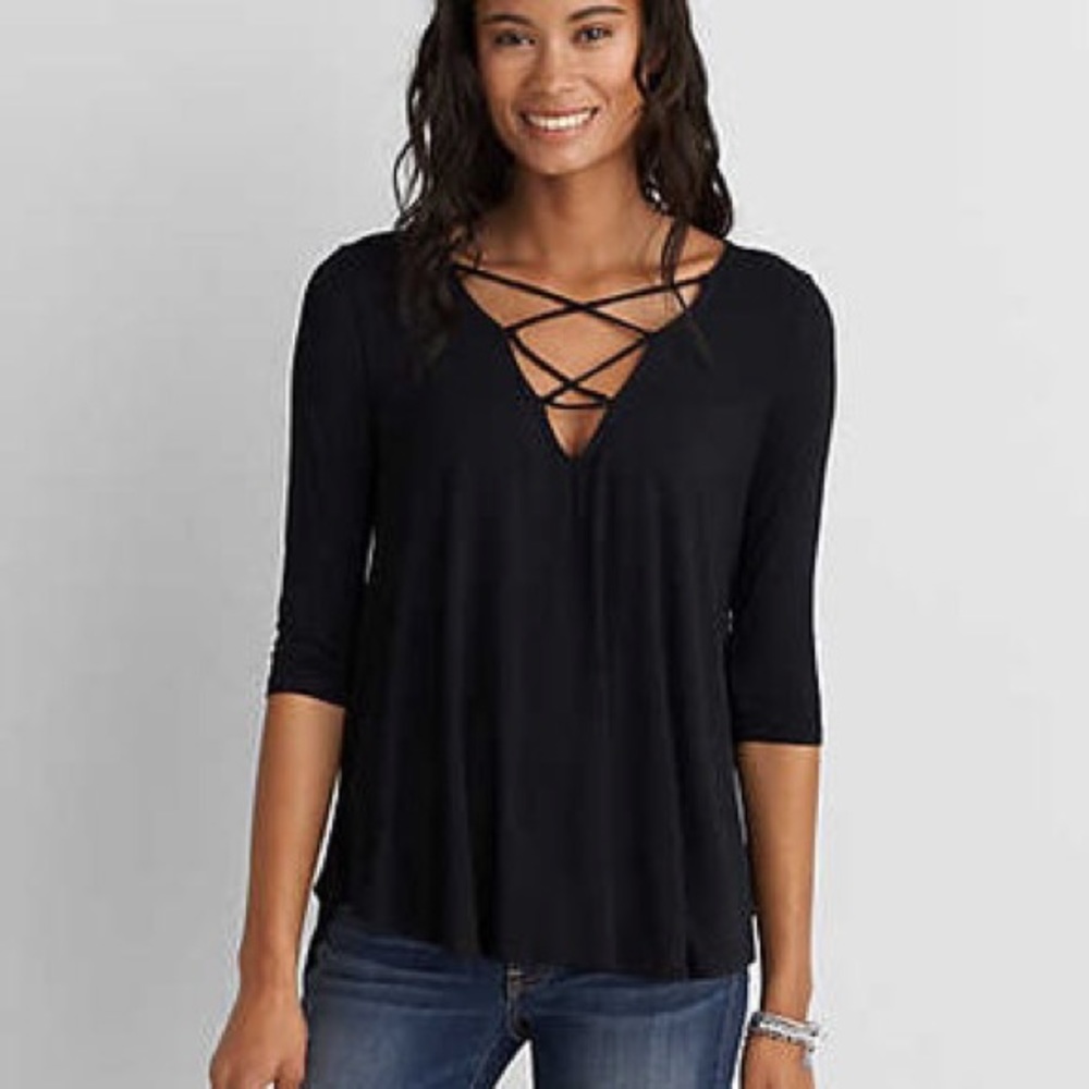 Lavender long sleeve top